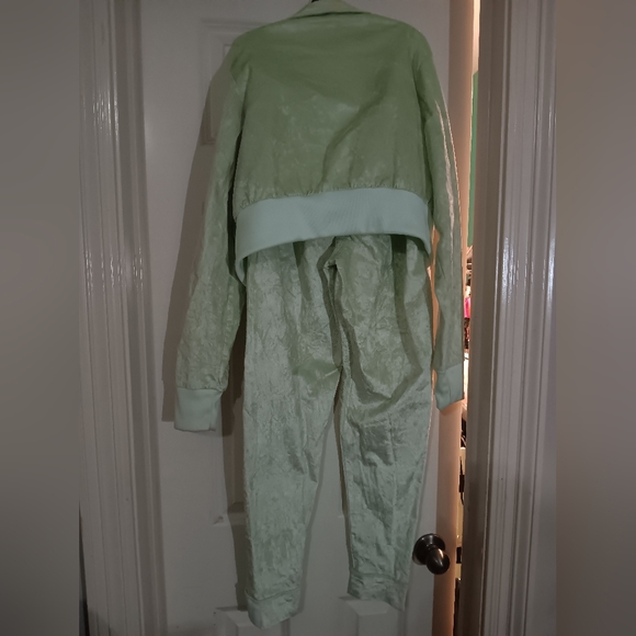 RARE! Velvet Mint Adidas Tracksuit - Picture 2 of 15